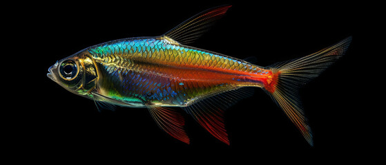Fototapeta premium Pictures of living things and freshwater fish