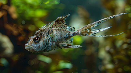 Obraz premium Pictures of living things and freshwater fish