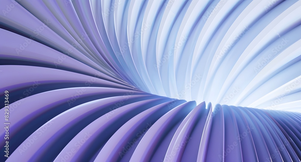 Poster modern design featuring light background and dynamic curves.