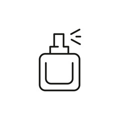 Perfume icon. Simple perfume icon for social media, app, and web design. Vector illustration.