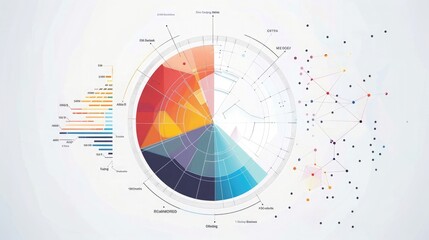 A radar chart analyzing the strengths and weaknesses of various risk management strategies