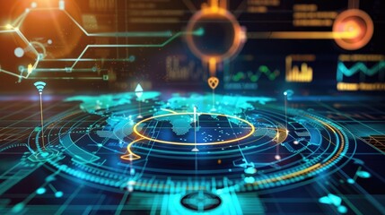 A radar chart analyzing the strengths and weaknesses of various risk management strategies