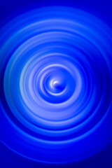 blue circle ripple pattern capillary wave top view swirl smooth texture abstract background