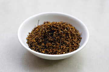 Dried zanthoxylum rhetsa (Roxb.) DC.