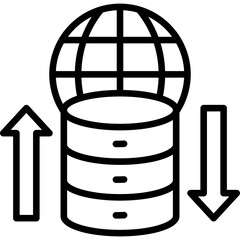 Web Storage Icon