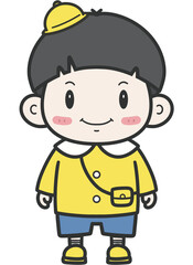 사랑스러운 귀여운 어린아이