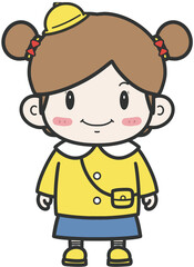 사랑스러운 귀여운 어린아이