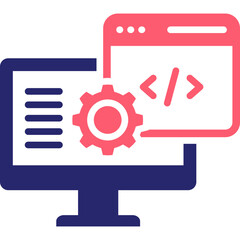 Obraz premium Web Development Icon