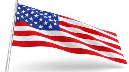 Fototapeta premium the flag of USA