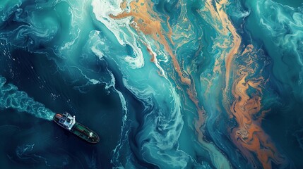webinar banner,Oil leak from Ship , Oil spill pollution polluted water surface water pollution as a result of human activities. industrial chemical contamination. oil spill at sea. petroleum products