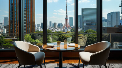 東京タワーが見える景色