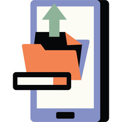 Transfer File Illustration