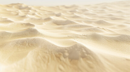 Produce an AI-generated image showcasing a pristine, unblemished sandy beige surface.