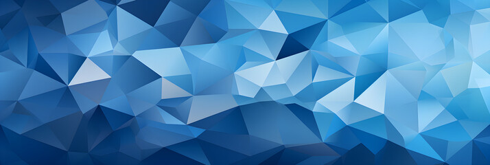 Fototapeta premium abst000ract blue polygon background