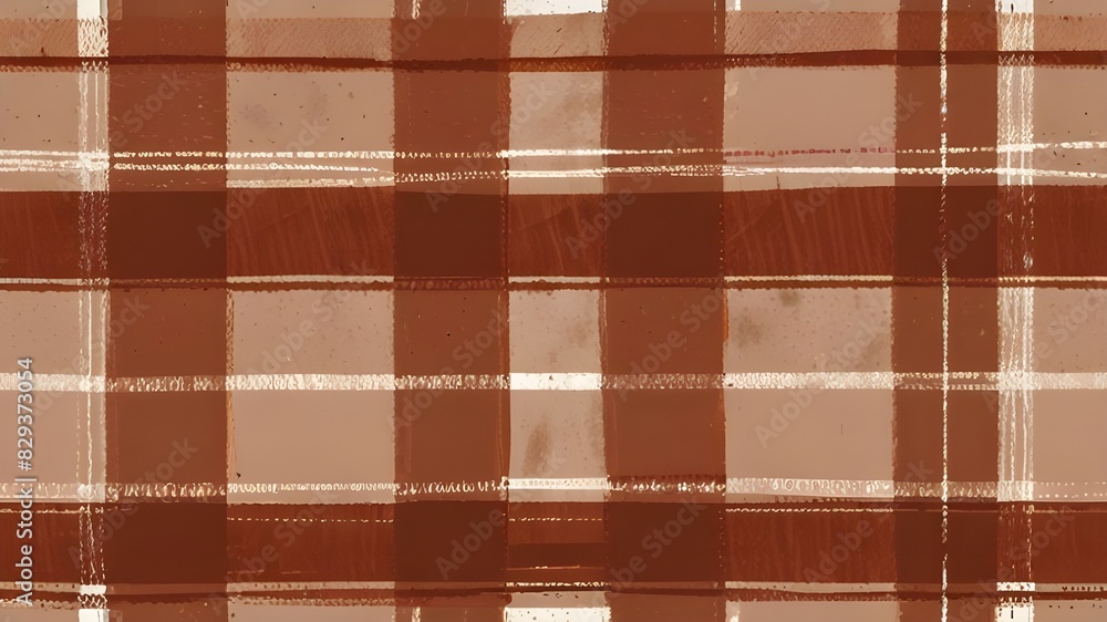 Aufkleber crossing lines hand drawn vector seamless pattern. checkered geometrical simple texture. neutral ter