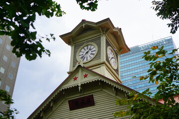 曇りの日の札幌観光。観光名所