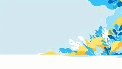 background with flowers