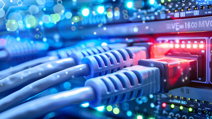 modern technology network cables