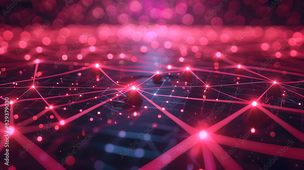 Poster technology or tech data, network internet connect concept abstract background