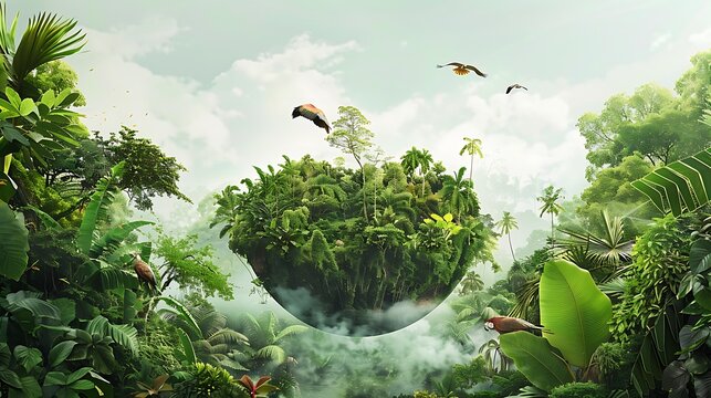 Imagine a future where lush rainforests are replaced by barren landscapes due to deforestation. On World Environment Day, let's pledge to protect these vital ecosystems and mitigate the effects of