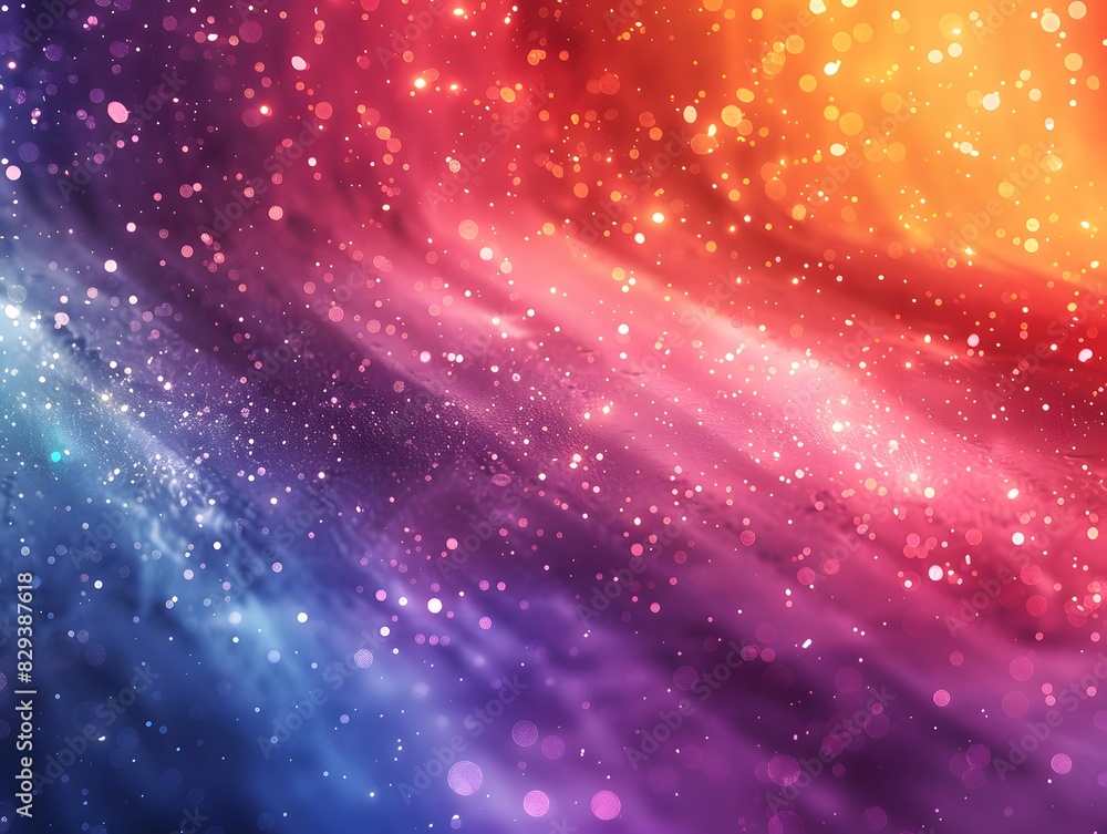 Fototapete bright gradient background with colorful grains. it represents a mix of energy, movement, fun and li