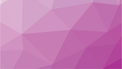Gradient pink polygon pattern. Low poly design. Vector illustration
