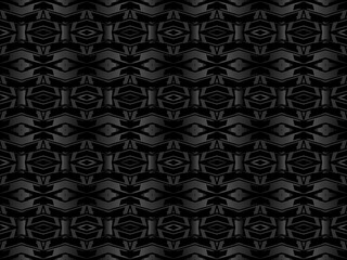 Black metal texture steel background. Perforated metal sheet.