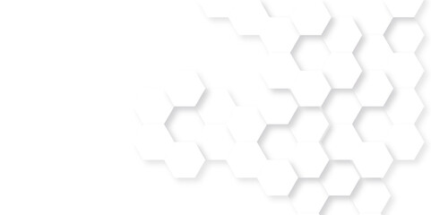 Obraz premium Abstract background with hexagons modern mesh cell. Abstract honeycomb cell hexagon background. Hexagon business geometric grid tile element. Technology futuristic hexagon metal texture.