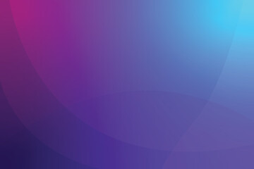 Abstract purple and blue gradient background with curved composition. Vector illustration