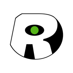 R Brand Monogram