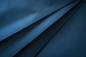 Dark blue background with waves of abstract design, dark and minimalistic. Created with Ai