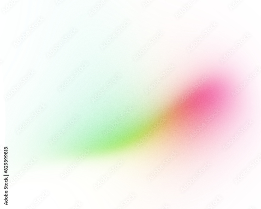 Poster Red green abstract gradient background transparent shine bright light and glow shape , grainy noise grungy texture color gradient rough 