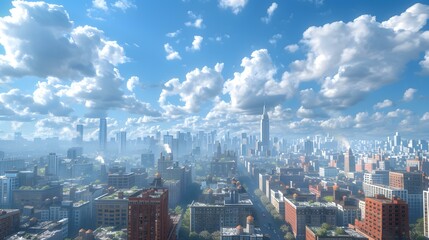 Naklejka premium New York City Skyline