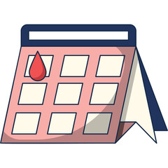 Period Cycle Sticker