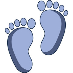 Baby Feet Sticker