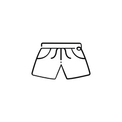 Short Line Style Icon Design