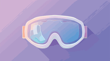 Safety glasses icon in neumorphism style. Icons for background