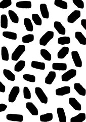 Abstract background. Grunge brush pattern. Texture. Vector.