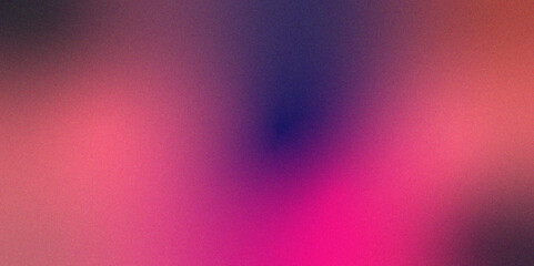 Abstract beige Orange and pink gradient dark background grainy noise texture. Turquoise Blurred shine grain with blank space and unfocused gradient. Textured with rough grain, noise, and bright spots.