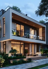 Modern residential architecture