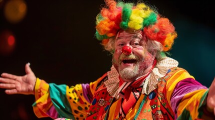 Bright and vibrant costumes paired with comedic gestures and stunts make for a visually stunning and hysterical performance at the rodeo clown comedy tour.
