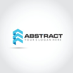 Abstract Logo Template. Vector Illustrator
