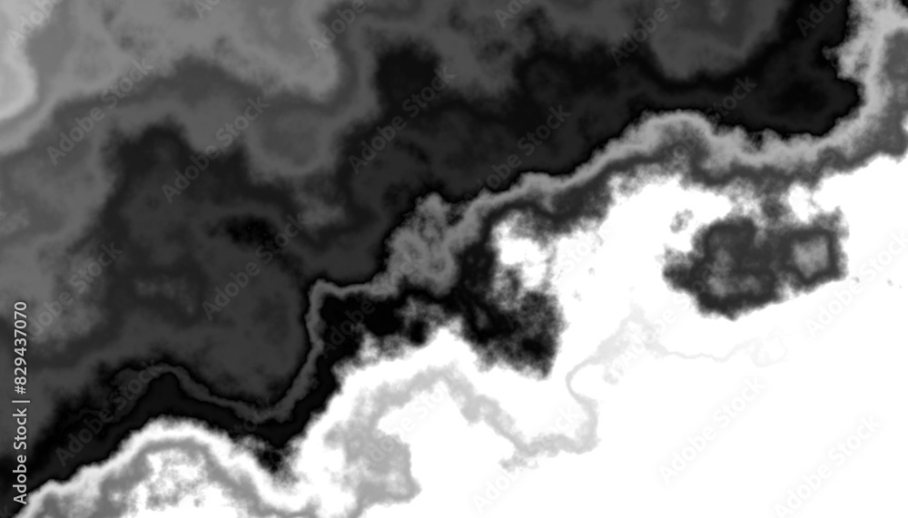 Poster black smoke steam isolated transparent background. fog and mist effect for text or space. overlay wi
