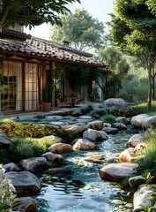 Fototapeta premium Japanese Garden