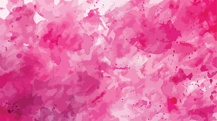 Watercolor background bright pink. Hand painting abst