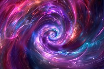 Obraz premium Science and Technology Concept, Atomic Structure with Nucleus - a Symbolic Image of Elementary Particle on Black Backdrop. Beautiful simple AI generated image in 4K, unique.