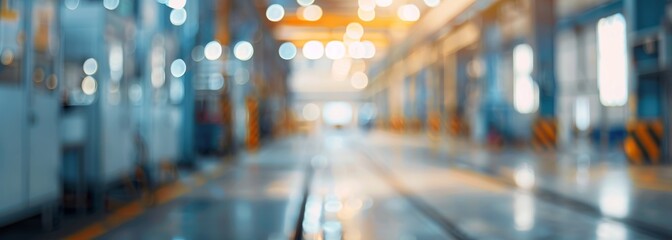 Industrial area. Industrial background. Blurred background