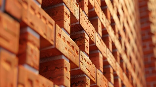 The importance of attention to detail in creating a flawless brick structure.