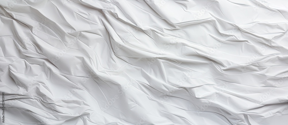 Aufkleber the background of the copy space image has a textured appearance resembling crumpled white paper