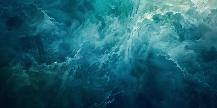 Oleaje del mar visto desde arriba.